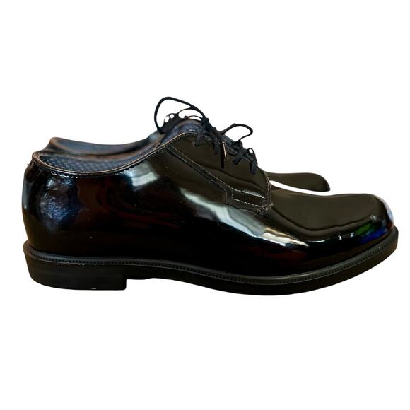 NWOT Bates men’s high gloss patent leather Oxford dress shoes in size 9.5 main image 5